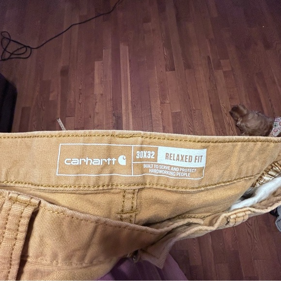 Carhartt Relaxed Fit Tan Pants 30x32 good condition. - Picture 4 of 7